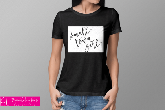 Colorado Small Town Girl Graphics for Crafts and Branding