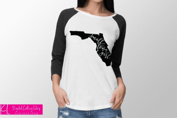 Florida Small Town Girl Graphics for Local Business Branding