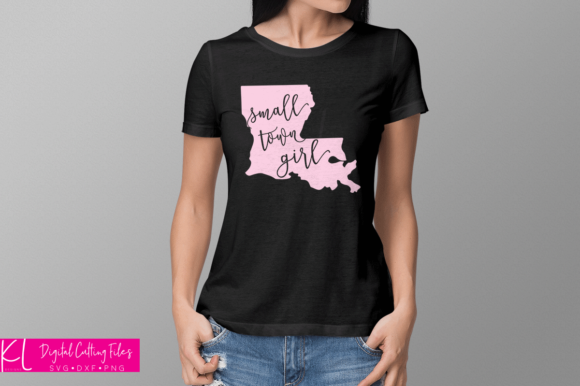 Graphic Design Asset Review: Louisiana Small Town Girl