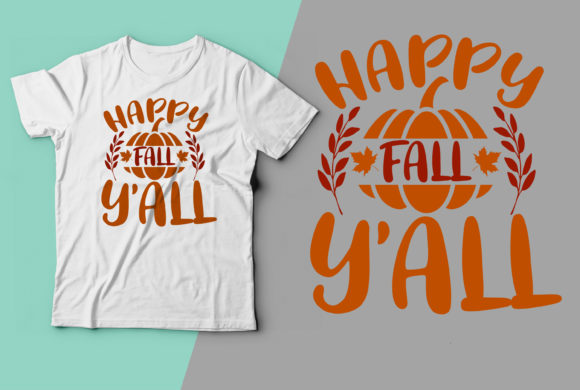Halloween Pumpkin T Shirt Design for Graphics and Crafts