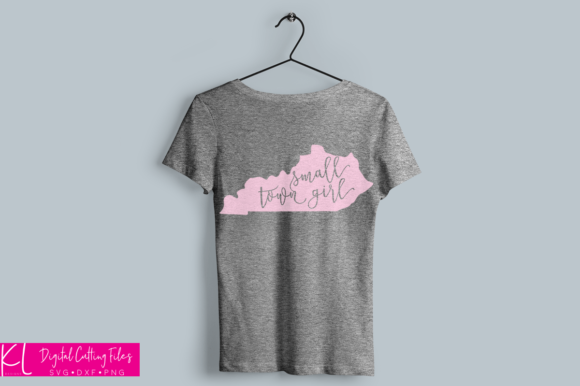 Kentucky Small Town Girl Graphics for Crafts