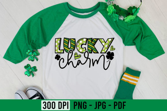 Lucky Charm PNG St Patrick’s Day Graphics for Crafts and Content