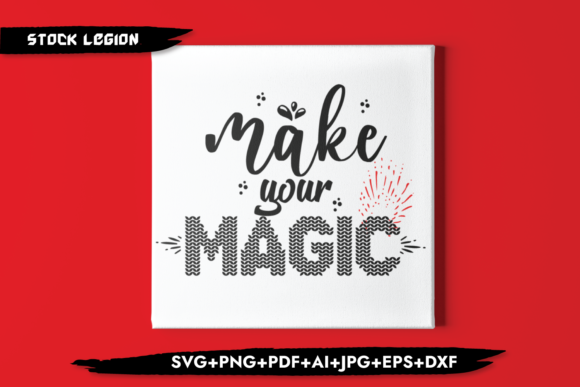 Make Your Magic: A Graphic Design Asset for Crafts and Creative Projects