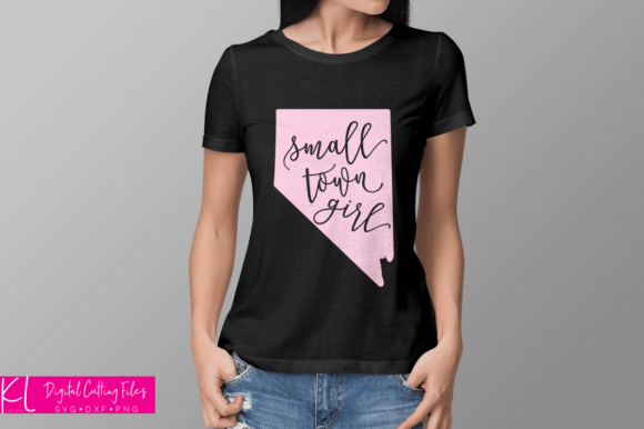 Nevada Small Town Girl Graphics for Local Business Branding