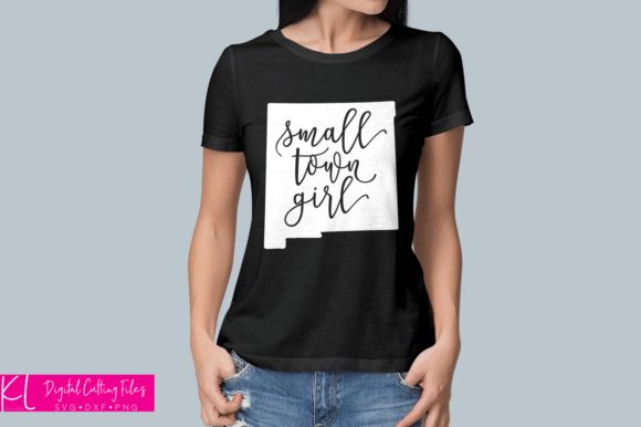 New Mexico Small Town Girl Graphics for Crafts